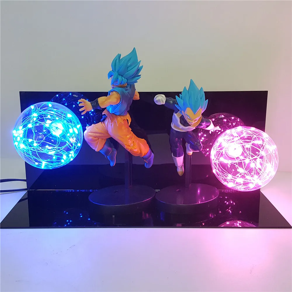 Светодиодный ночсветильник Super Lampara Luminaria Goku Vegeta Anime DBZ настольная лампа|Ночники| |