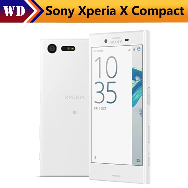 

Sony Xperia X Compact F5321 Original Unlocked x mini GSM 4G Android 3GB RAM 32GB Storage 4.6" WIFI GPS 2700mAh without NFC