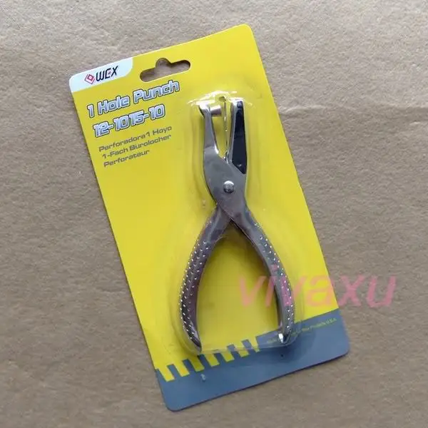 Alloy Single Round Hole Punch CRAFT Paper Hang Tag Die Cutter