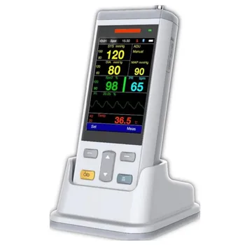 

3.5inch color TFT handheld Vital Signs Monitor Neonate use Vital Sign Monitor Spo2,NIBP,Temperature,PR 4 parameters Monitor