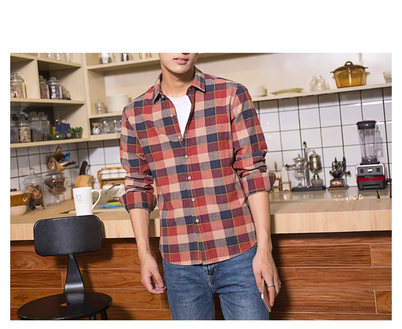 men plaid shirt 13