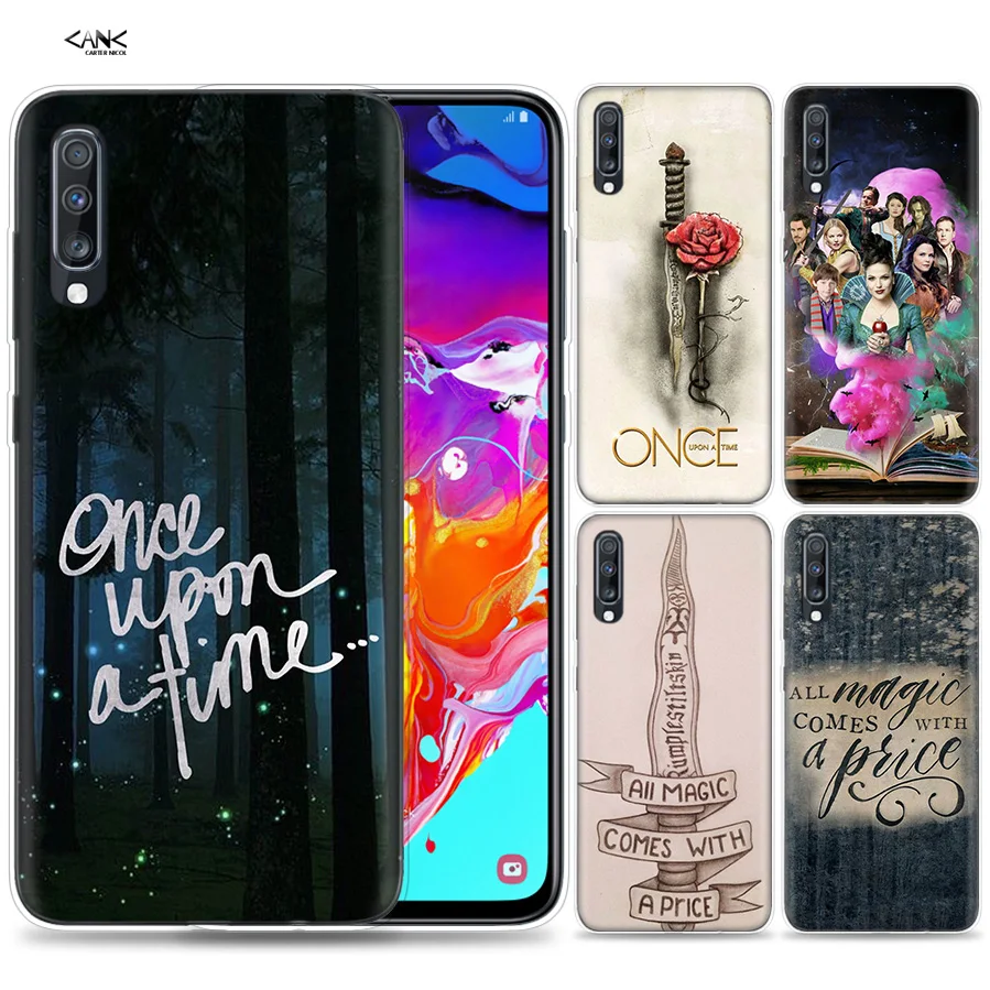 

Bags Case for Samsung Galaxy Mobile Phone A50 A70 A30 A20 J4 J6 J8 A6 A8 M30 A7 Plus 2018 Note 8 9 Once Upon A Time Coque J6Plus