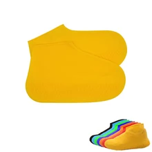 1 пара практичный силикон водонепроницаемые бахилы прочные уличные непромокаемые походные противоскользящие Чехлы для обуви домашние аксессуары