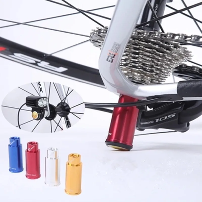 

New Bicycle Rear Derailleur Aluminum Alloy Cycling Bike Rear Derailleur Protector Guard Gear Mount Bicycle Headlight Bracket