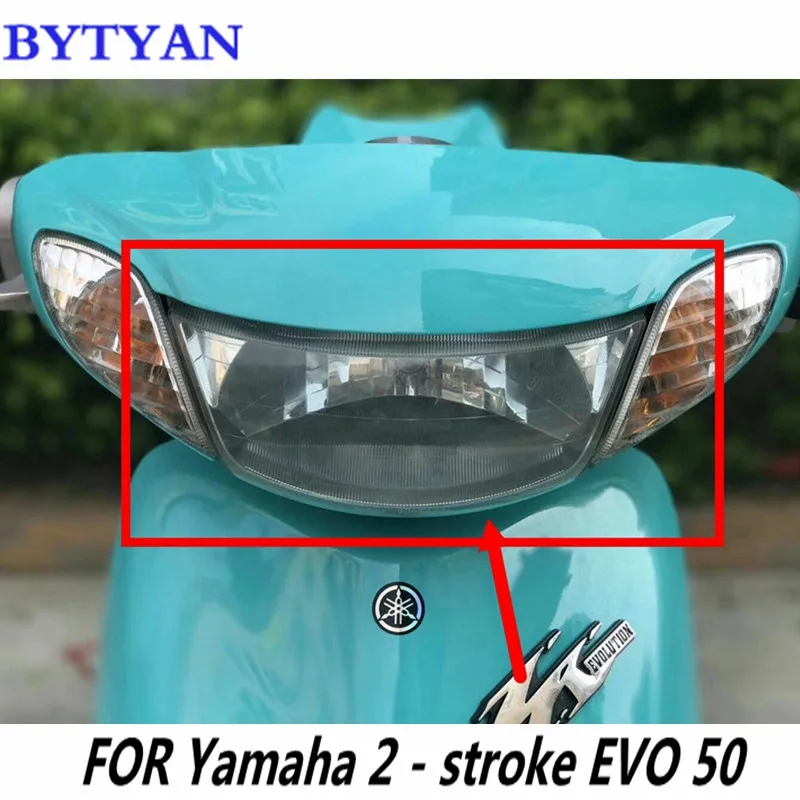 BYTYAN для Yamaha мотоциклетная фара scooter JOG 3KJ ZR 50 EVO мотоциклов прозрачный белый фар