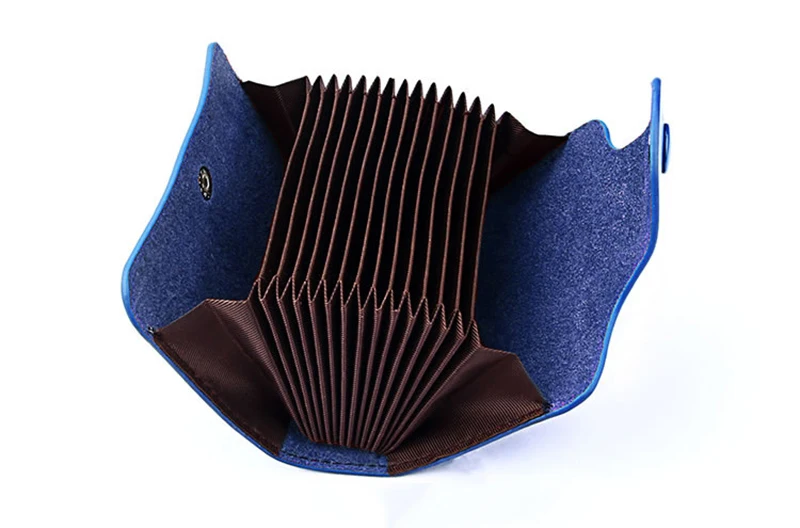 Men Women Business Card Holder Genuine Leather Credit Cards Organizer Bank Card Case Money Wallet Cardholder Porte Carte PC0052 (14)