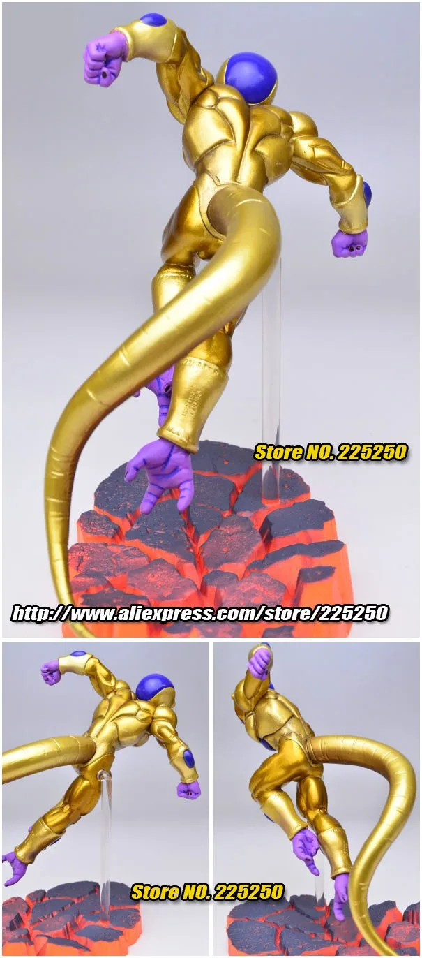 "Dragon Ball Z/Super" оригинальный Banpresto скульптуры Zoukei Tenkaichi Budoukai 5 рисунок специальный 2-золотые freeza/Frieza