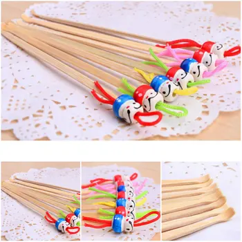 

5pcs Hot Sale Handmade Bamboo Oriental Doll Clean Ear Pick Wax Remover Cleaner Ear Care Tool