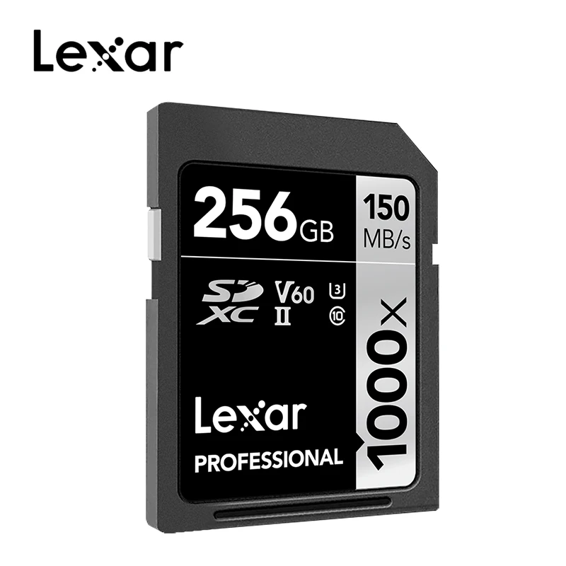 Оригинальная SD карта Lexar 128 ГБ 1000x UHS II U3 SDHC SDXC 32 Гб памяти 16 64 sd 150 МБ/с./с класс 10 cartao de