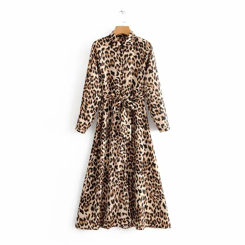

Hot sale BB70-8487 European and American fashion wind prints long dress