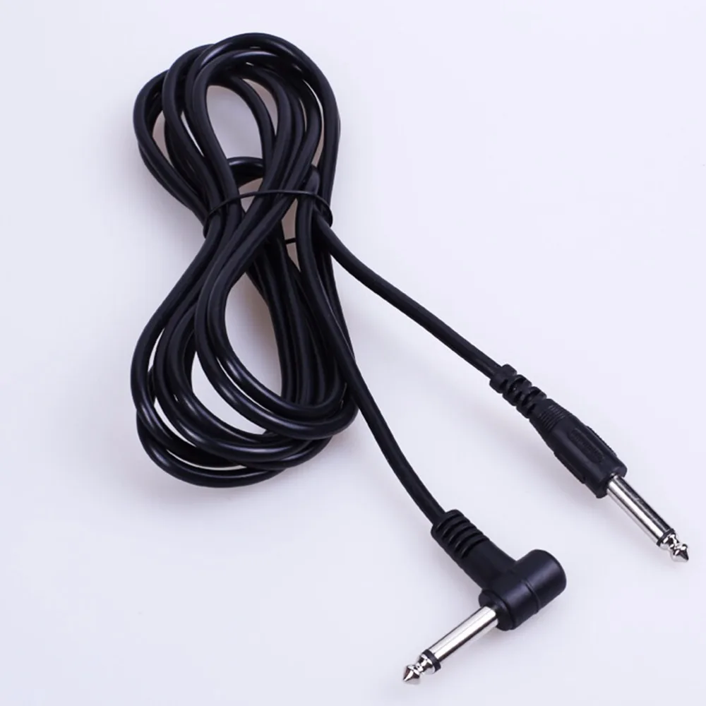 3m/10ft 6.35mm 1/4" Electric Guitar Bass Instrument Patch Cord