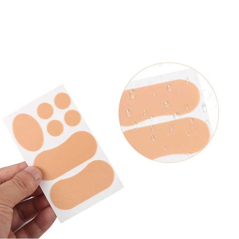 

1set Heel Back Stickers Slip Resistant Anti-wear Shoes Sticker Foot Care High Heel Insert Pads Insole Pain Stress Relief