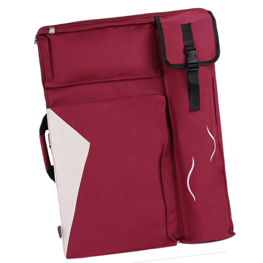 Canvas Art Portfolio Outdoor Backpack for Storage Tools of Drawing/ Painting /Sketching Art 