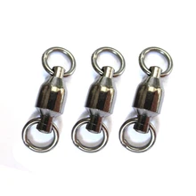 50 шт/партия шариковый вертлюг с твердыми кольцами рыболовный разъем 7#8#10#/брендовые стальные сплав рыболовные инструменты