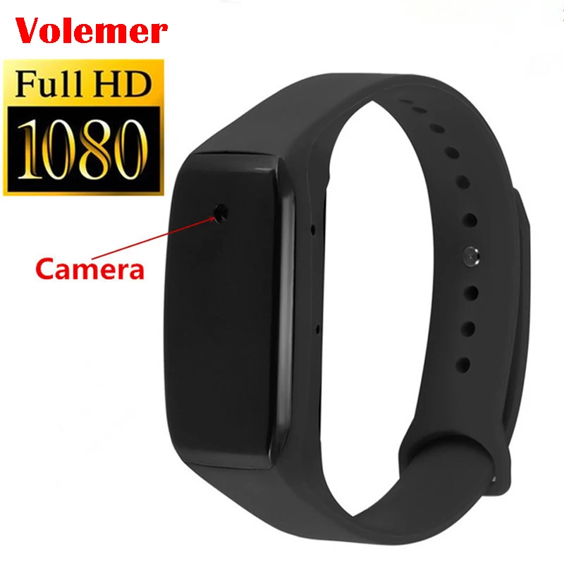 Умный Браслет Volemer камера SQ100 HD 1080 P мини браслет 14 2 миллионов пикселей объектив