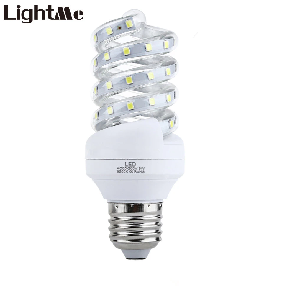 llevaron Bombilla 85 265 V E27 9 W LED de de Luz 6500 K 720Lm Lámpara de Bajo Consumo tipo Tornillo Ahorro de Ultra Brillante LED bombilla|led bulb|e27