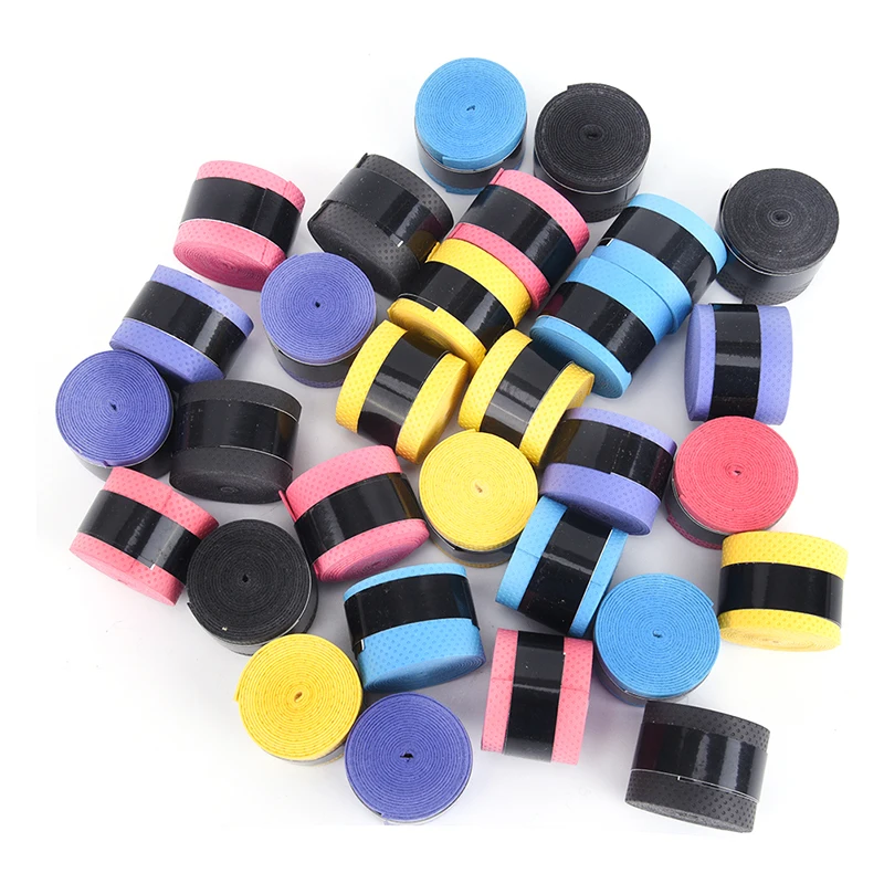 

3PCS Dry Tennis Racket Grip Anti-skid Sweat Absorbed Wraps Taps Badminton Grips Racquet Vibration Overgrip Sweatband Skidproof