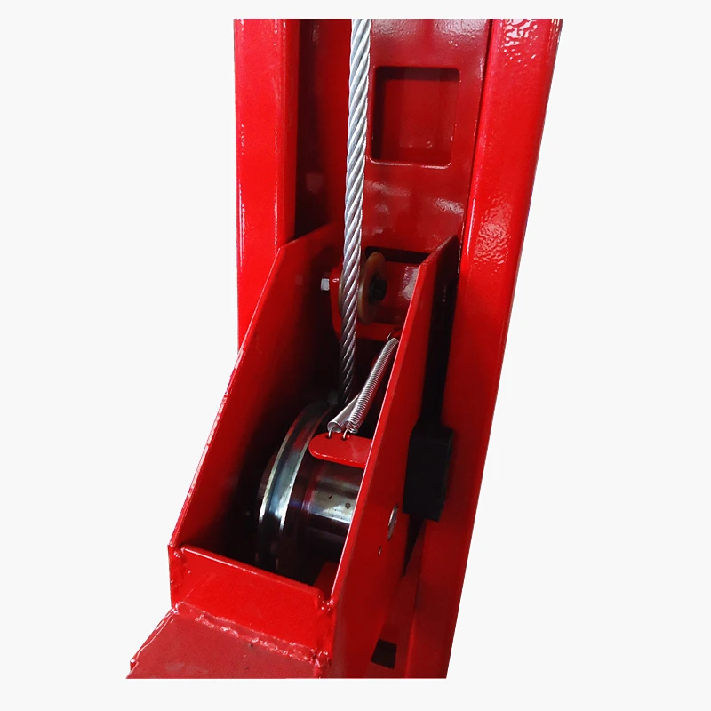 Модель: QJ Y 2 35 Floorplate post lift с ручным выпуском симметричными дужками 3 5 тонн| |