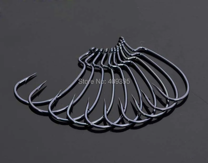 

50pcs 1/0 2/0 soft lure fishing hook Sharp Sea fishing hook and strong Good quality Free shipping