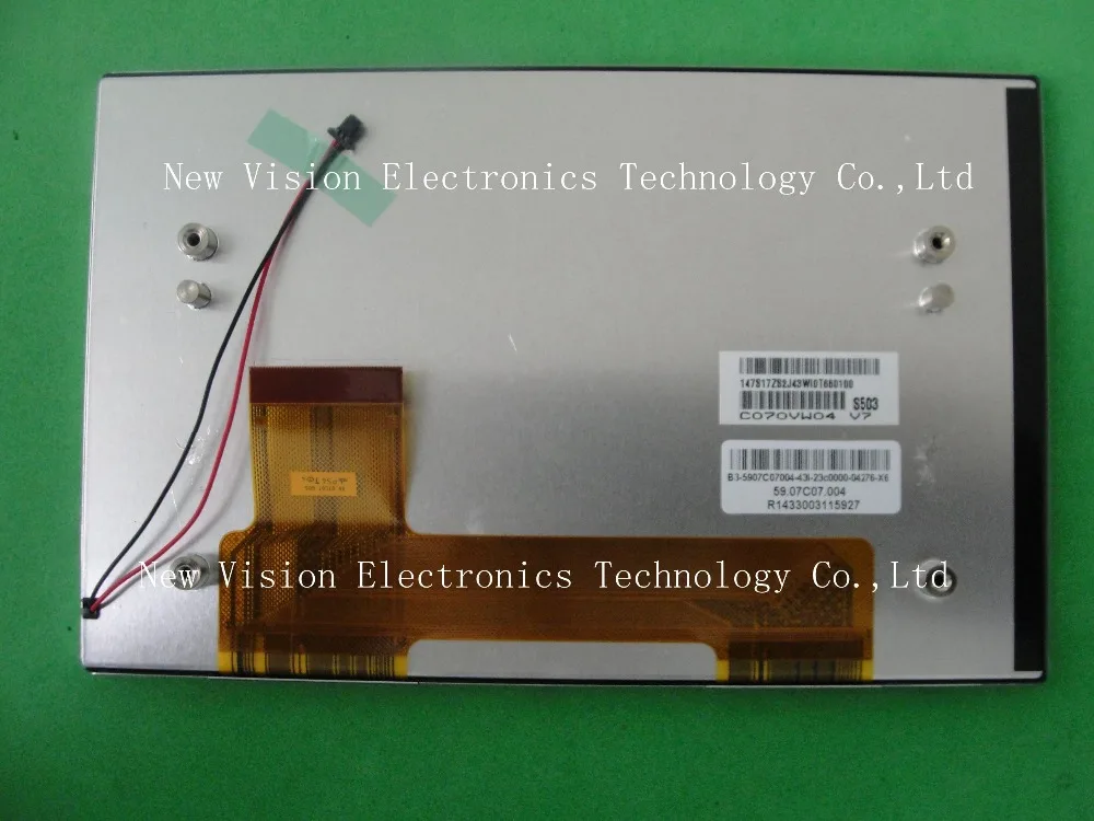C070VW04 V7 C070VVN02.0 C070VVN02 Original 7 inch Car GPS LCD Display Panel for AUO | Электронные компоненты и