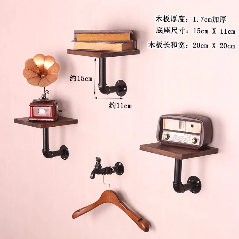 

2pcs Tieyi clothes hook wall hanging clothes hook clothes store hanging wall point hanging single hook front hanging clothes ra