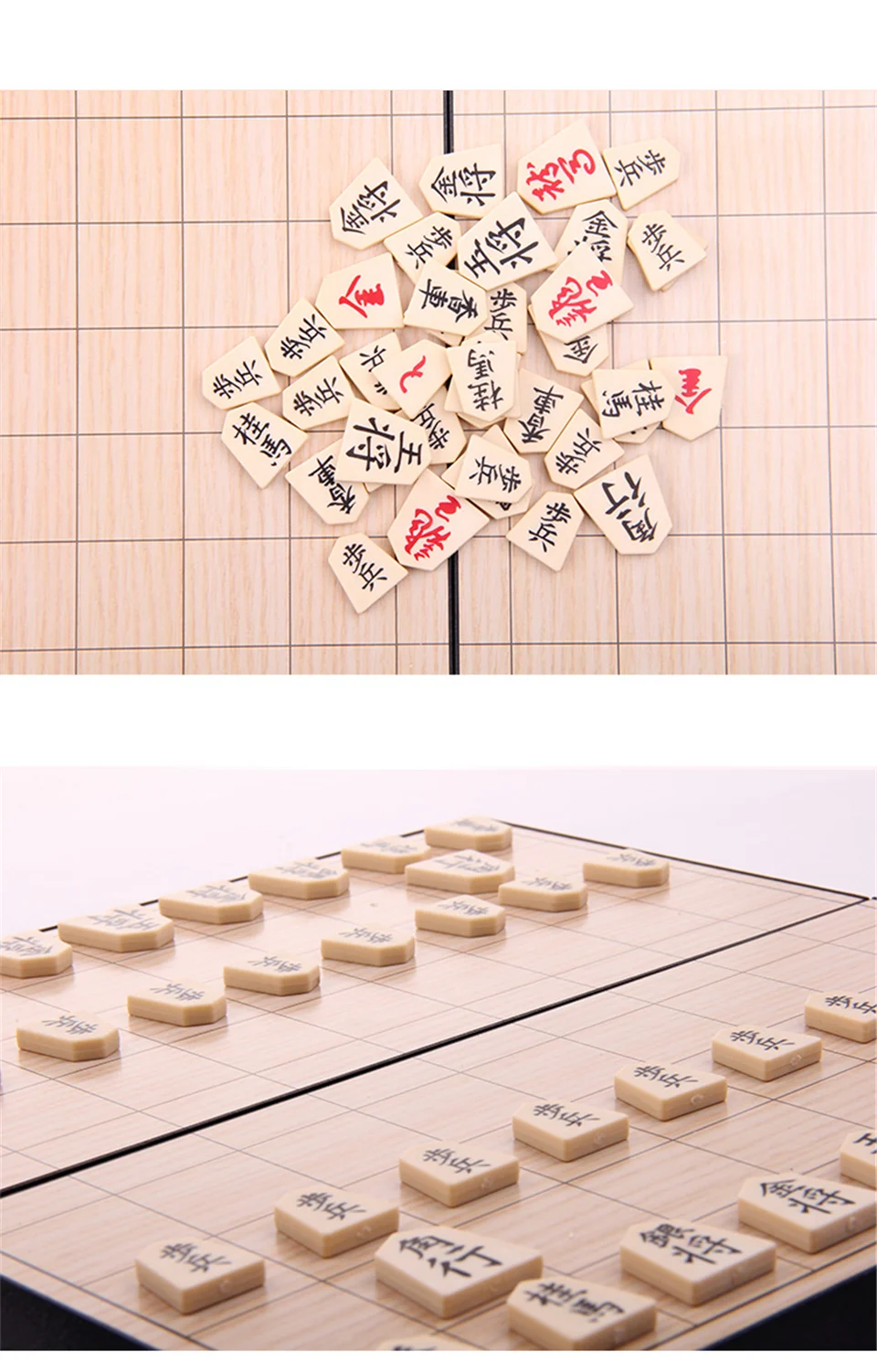BSTFAMLY Japan Shogi 25*25*2 см Магнитная Складная Международная шахматная игра, складная японская шахматная игра Sho-gi, детский подарок J01