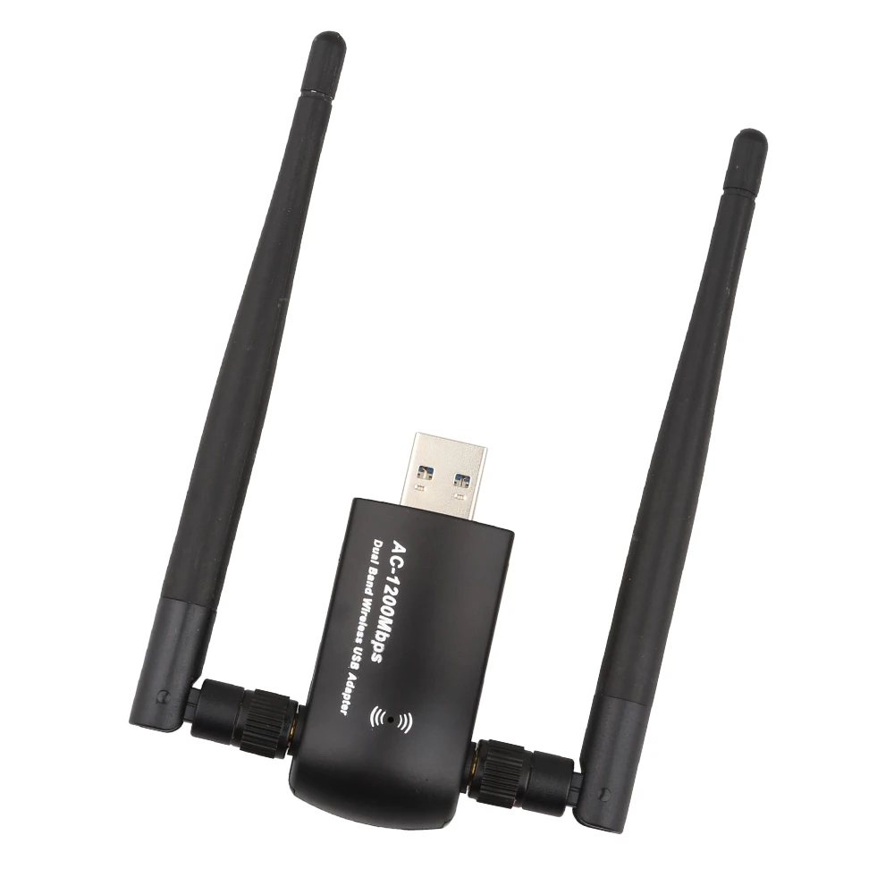 Лот из 2 шт. двухдиапазонный 1200 м USB 2 .. 0/3. 0 wifi адаптер Wlan палка беспроводной ключ двойной 5Dbi внешний Realtek RTL8812BU