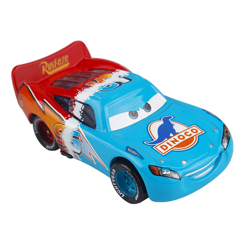 Disney Pixar Cars 3 Lightning McQueen 1:55 двухцветные литые под давлением брендовые игрушки из