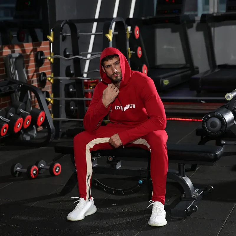 Новинка Rashgard спортивная куртка мужская с капюшоном Joggings куртка для бега Бодибилдинг спортивная одежда Толстовка Кофты для спортзала пуловер