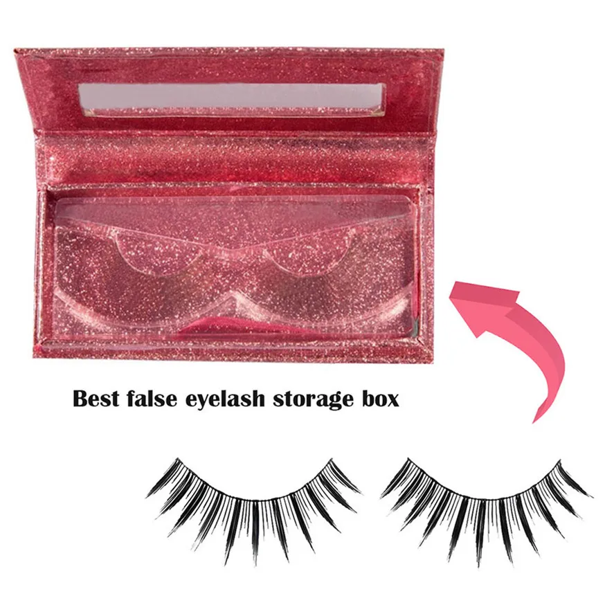 

New Empty False Eyelash Storage Box 1PC False Eyelash Storage Case Eyelash Box Container Makeup Tool Dec21#30