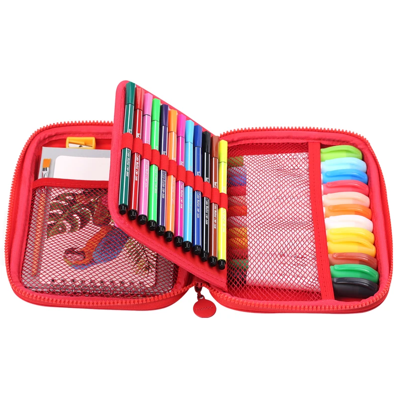 Разноцветные Масляные карандаши Водонепроницаемая ручка Профессиональный набор цветных ручек для искусства канцелярские принадлежности для школьников, Студентов Эскиз поставки с сумкой