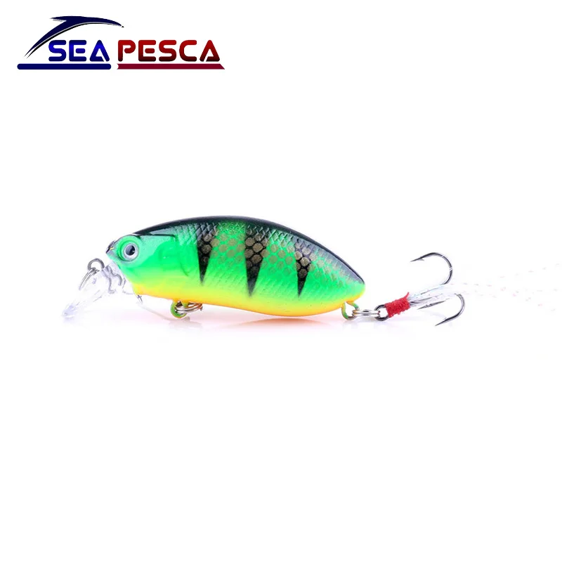 6 см 9,6 г Топуотер приманки воблера artificiais para pesca Swimbait воблеры 6 # рыболовные Крючки рыболовные снасти ZB288