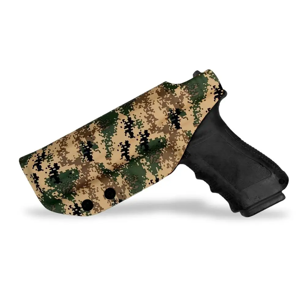 B.B.F Make MARPAT морской узор IWB KYDEX пистолет кобура для: Glock 19 17 23 26 28 43 P320 VP9 внутри скрытый кейс для пистолета