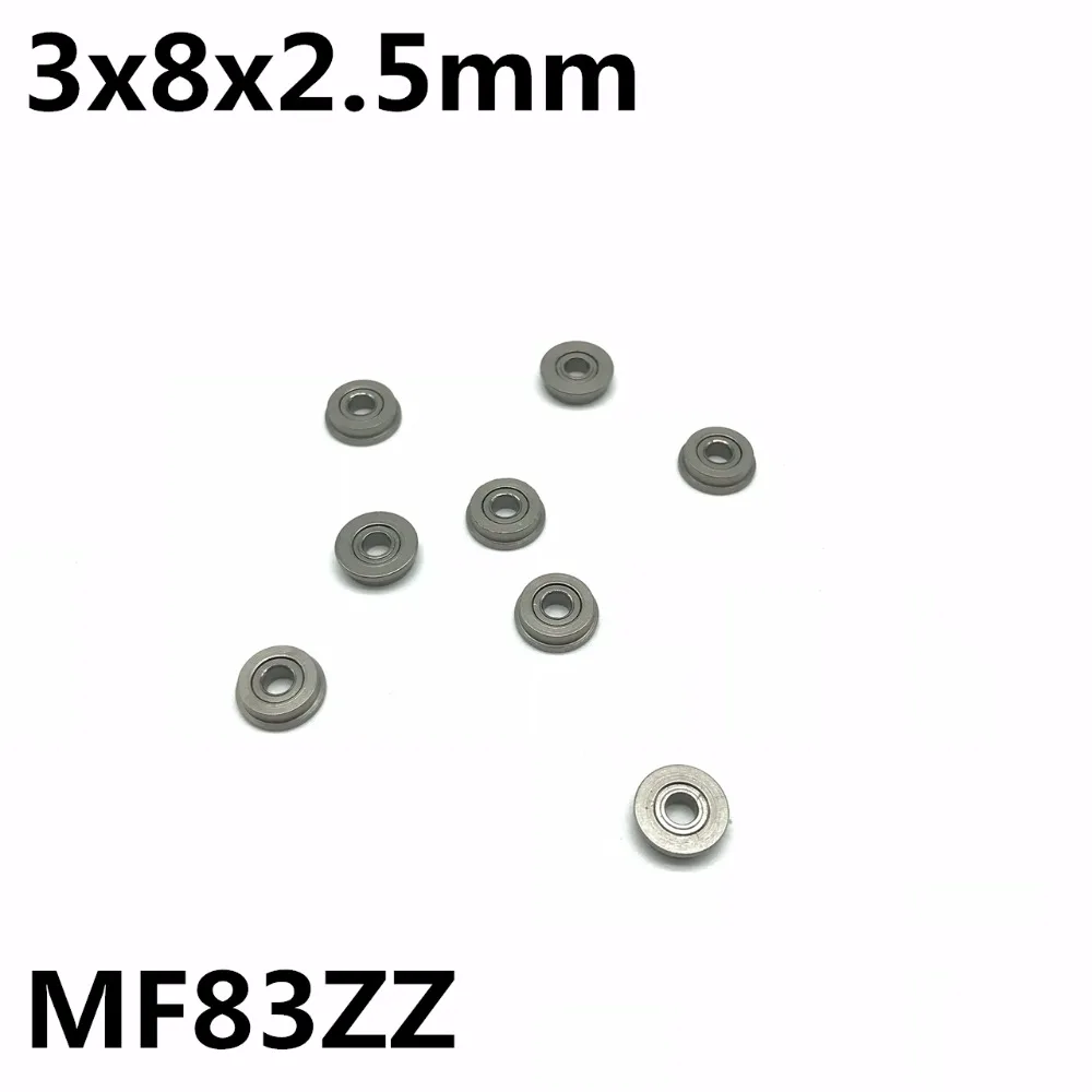 Фланцевый подшипник MF83ZZ F693ZZ-2.5 3x8x2 5 мм шариковый с глубоким желобом высокого