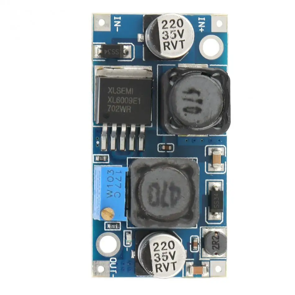 Dc-dc преобразователь питания 3,8-32 В Шаг до 1,3-35 в повышающий преобразователь регулятор напряжения модуль питания
