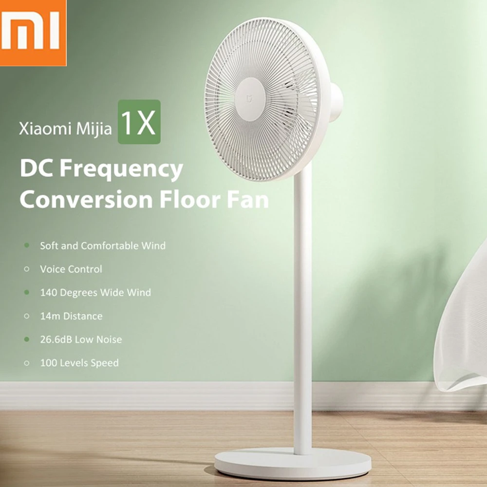

Xiaomi Mijia 1X DC Frequency Conversion Fan APP Control Home Cooler Floor Standing Fan Air Conditioner Natual Wind Voice Control