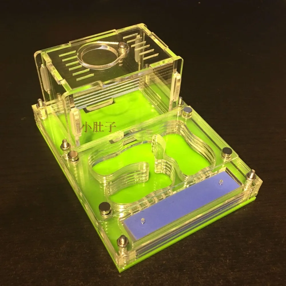 

Mini Flat Acrylic Ants Nest Farm For Children Scientific Biology Abservation DIY Toy Insect Cages Pet Ant House Ants Hill Villa