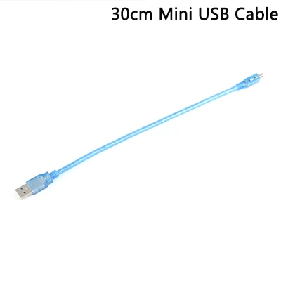 MINI USB Nano V3.0 ATmega328P CH340G 5 в 16 м плата микроконтроллера для arduino NANO 328P NANO 3,0 - Цвет: USB Cable