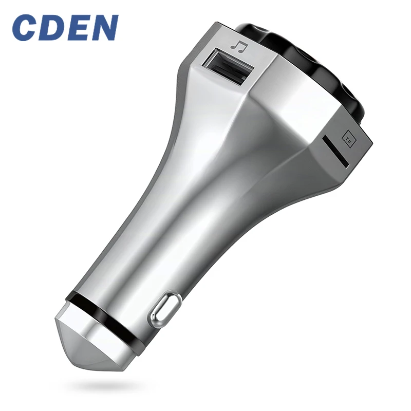 Wireless Bluetooth FM Transmitter MP3 Player Car Kit FM Modulator Support Dual USB TF U-disk Hands-free Calling Fast Charger