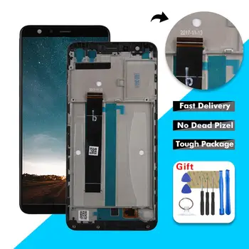 

Free Shipping For ASUS Zenfone Max Plus X018D ZB570TL Touch Screen Digitizer Glass LCD Display Assembly with Frame