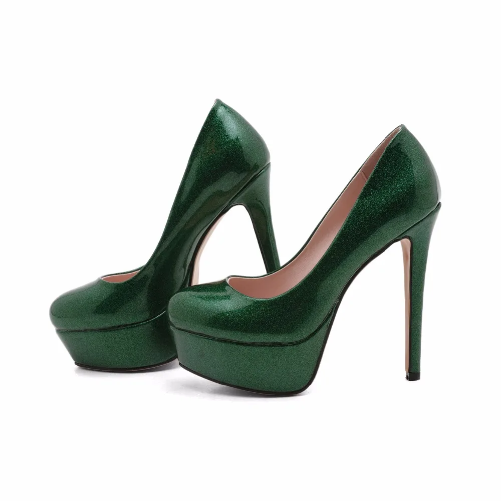 Cm Vert 14 Mode Chaussures Pompes 2018 Nude Green Slip red Nouveau Rouge Printemps Automne Style De Talons On nude Furtado Femme Stylets Arden Hauts RjL54A