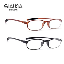 Очки для чтения, женские и мужские, Ретро стиль, Прямоугольная оправа TR, гибкий ультра светильник, очки для чтения, дальнозоркий диоптрий 1 1,5 2 2,5 3 3,5 4