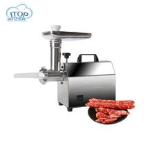 ITOP Home Electric Meat Grinder Multifunctional Meat Mincer Vegetable Chopper Sausage Filler Stainless Steel Mincer Maker 3 Blad hand cranked meat mincer sausage manual meat grinder multifunctional home for mincing meat vegetable spice blades kitchen tools