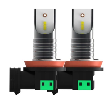 

2PCS 12000LM 6000K H8/H9/H11 LED headlight set, high power, high lumens, high brightness car lights. 12V 24V