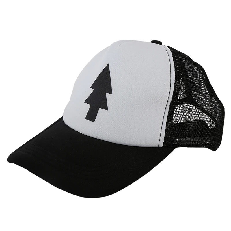 

2017 Spring Summer Gravity Falls Cartoon Mabel Dipper Pines Cosplay Cool Baseball Mesh Caps Adjustable Sport Hat New