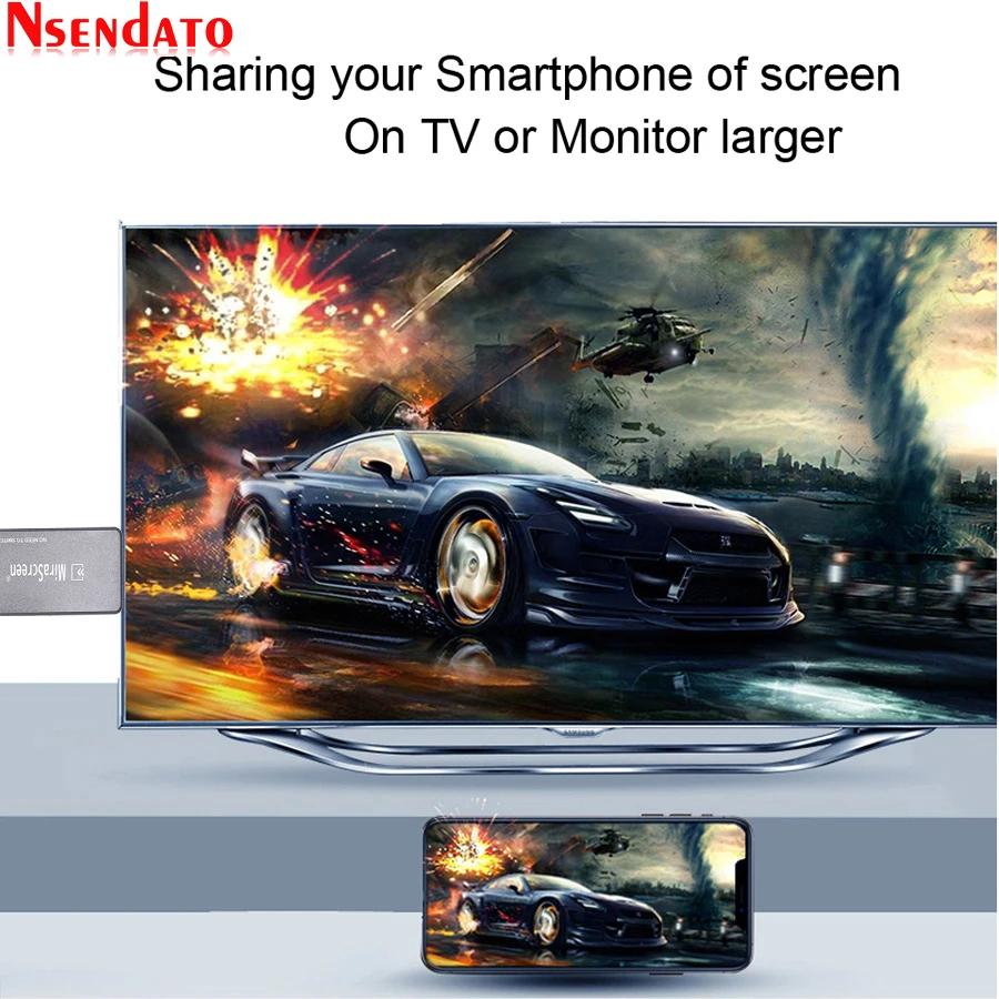 Mirascreen C1 5G двухдиапазонный 1080P Miracast беспроводной DLNA AirPlay HDMI tv Stick Wifi Дисплей ТВ ключ приемник для YouTube