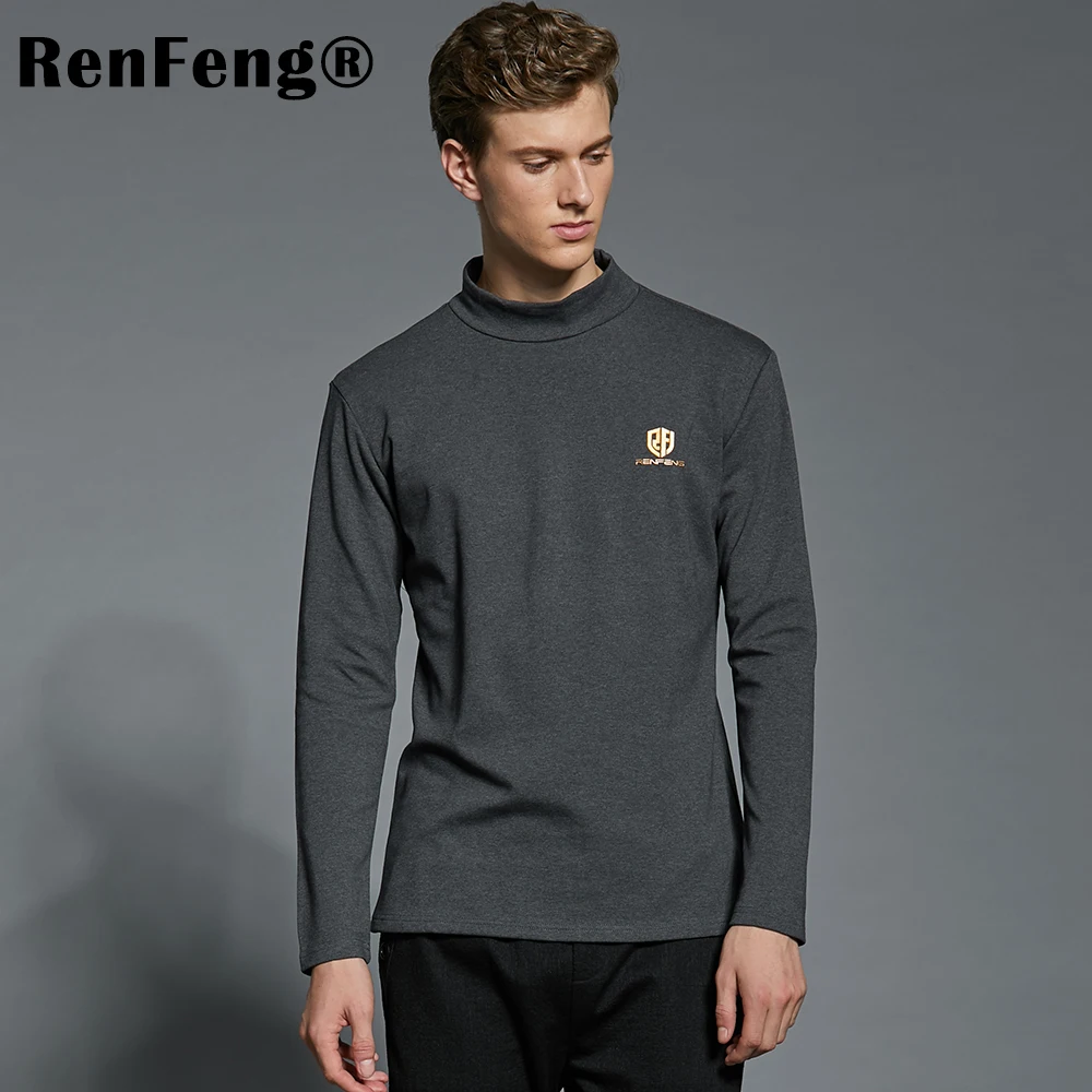 Brand Clothing Men Casual Undershirt Cotton Slim Fit Man Undershirts Bodybuilding Fitness Male Slim Bottoming Shirt Underwear (3)