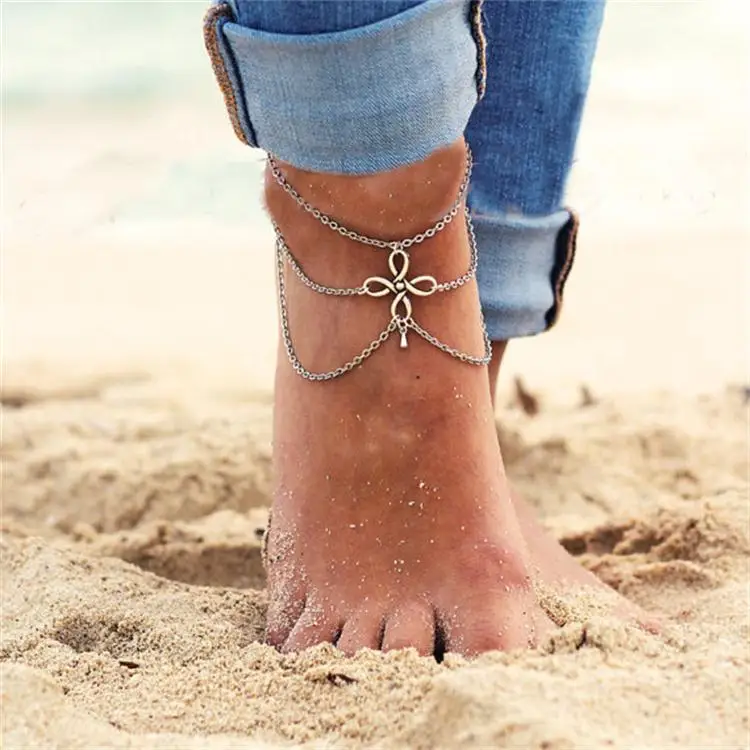 

New Barefoot Sandals Enkelbandje Beads Boho Foot Jewelry Beach Anklet Ankle Bracelet Anklets for Women Barefoot