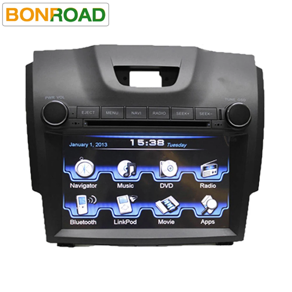 

I10 System Free Map 8" 2Din Car DVD audio player for Colorado GPS Video USB Bluetooth Original Steering Wheel Control