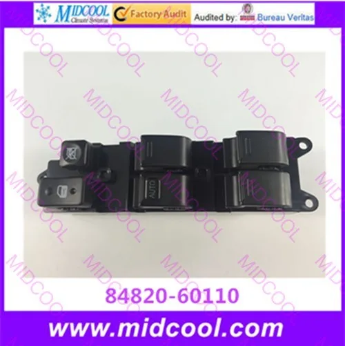 

Free shipping HIGH QUALITY Power Window Switch For 84820-60110 8482060110